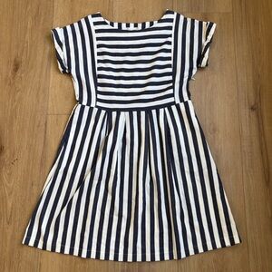 Altar’d State Navy and White Striped Dress